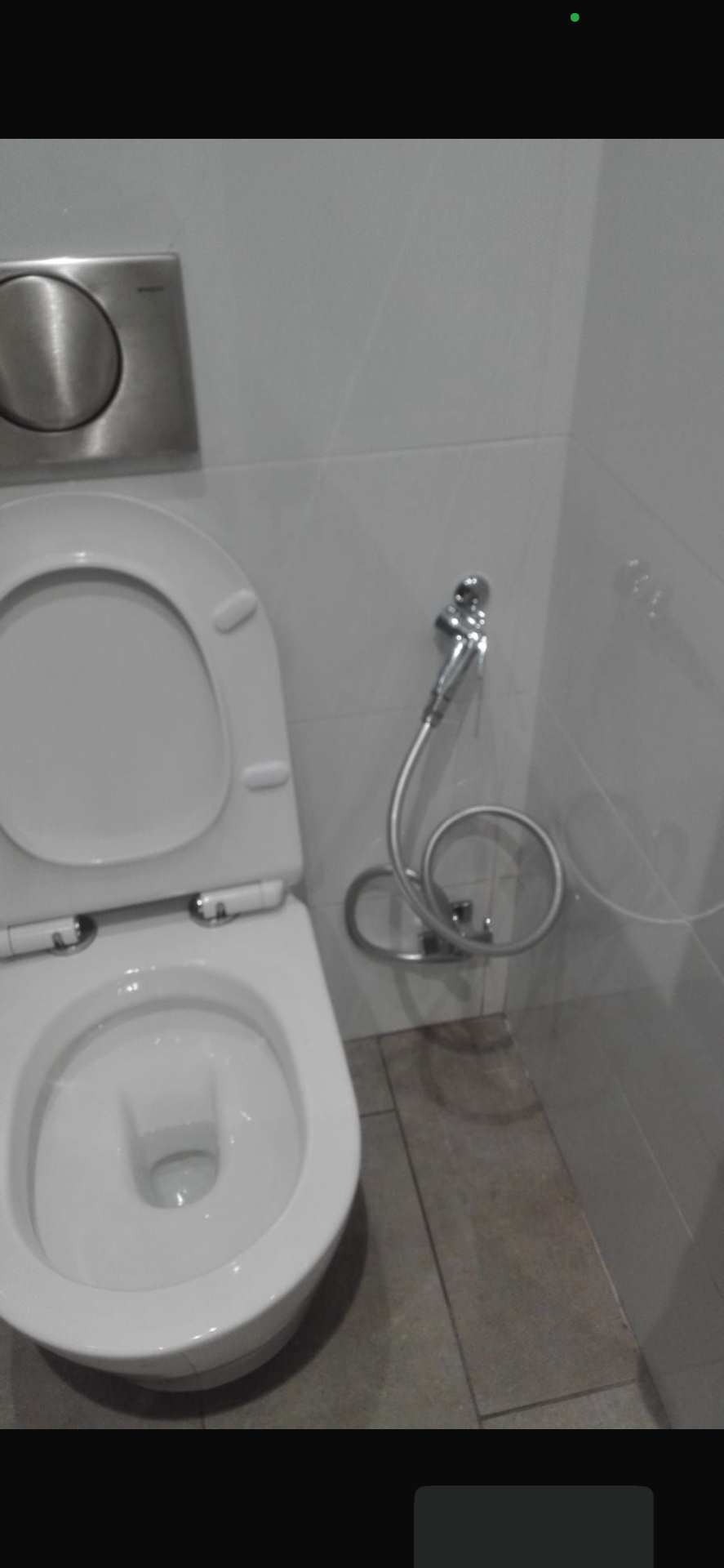 Completed bathroom installation